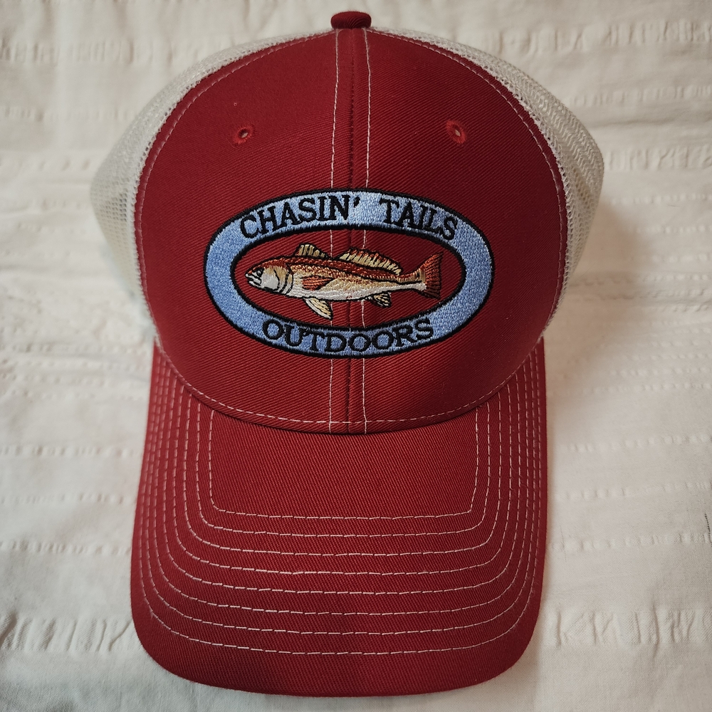 Red and White Cap